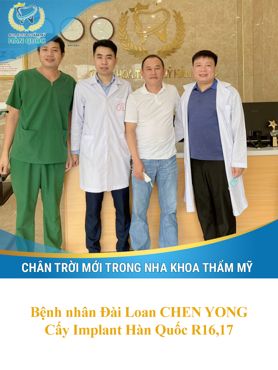 Bệnh nhân người Đài Loan Chen Yong